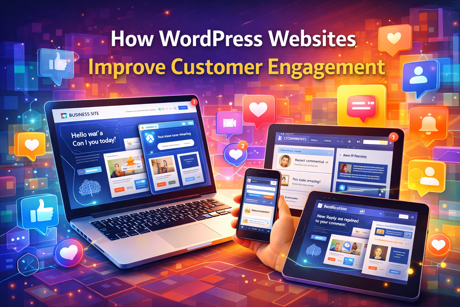 How WordPress Websites Improve Customer Engagement
