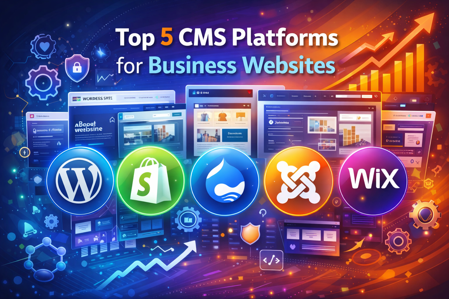 Top 5 CMS Platforms for Business Websites